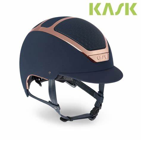 Kask Dogma Chrome Light  Navy/Rosegold Helmet (snap)